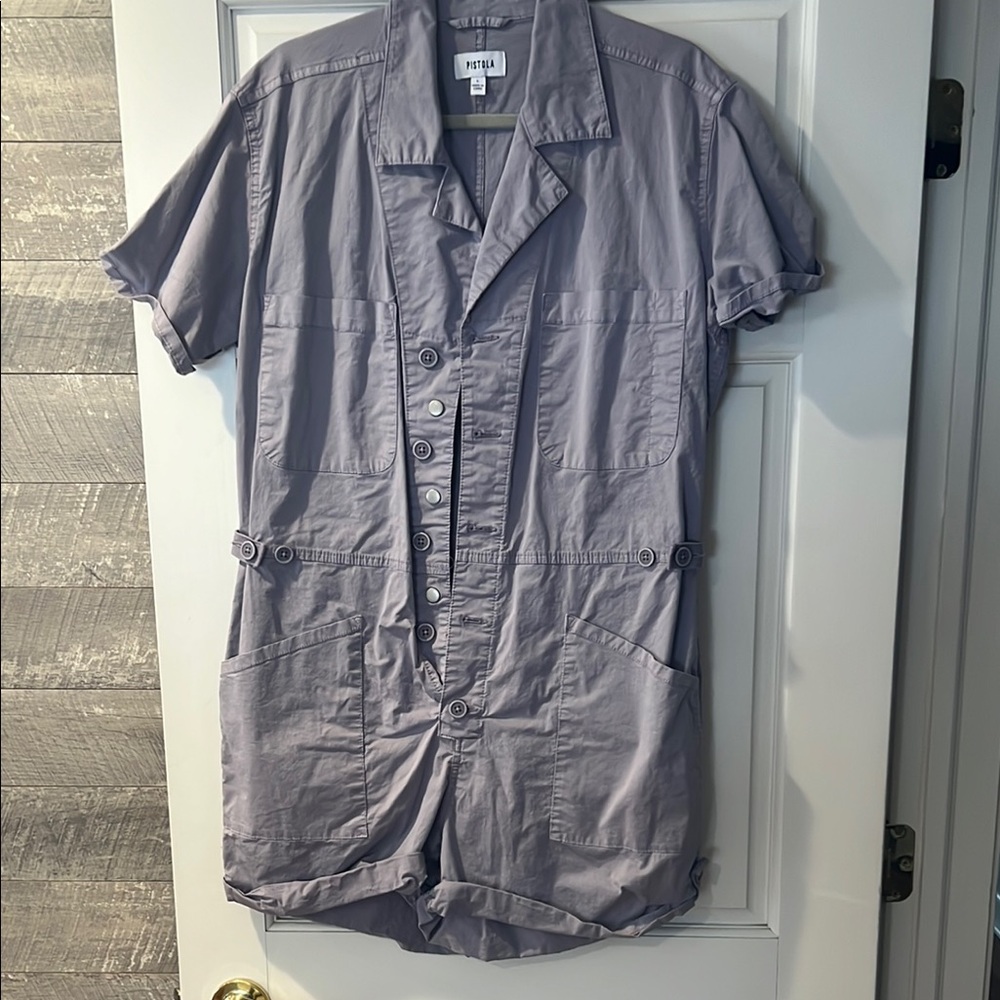 Lilac Pistola romper size large